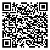 QR-Code - schickes Clandesign / Blau - Weiß
